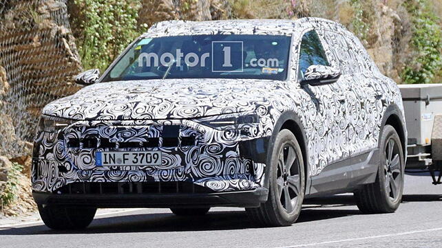 Audi e-tron electric SUV spied for the first time