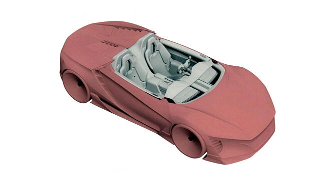 Honda baby NSX previewed through patent images