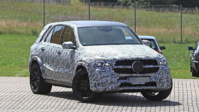 Second generation Mercedes-AMG GLE 63 spied on test