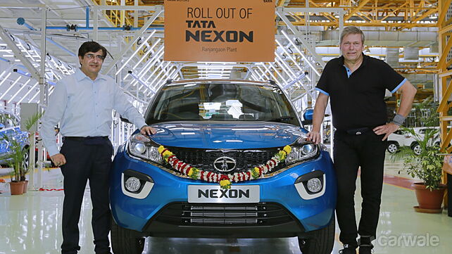 Tata Nexon production begins ahead of festive season launch
