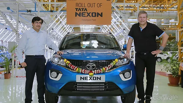 Tata Nexon production begins ahead of festive season launch Tata Nexon production begins ahead of festive season launch