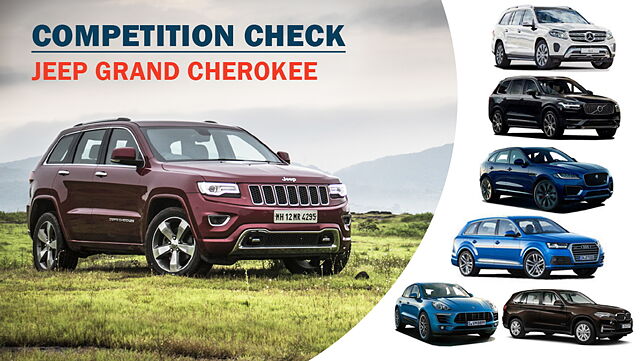 Jeep Grand Cherokee petrol: Competition Check