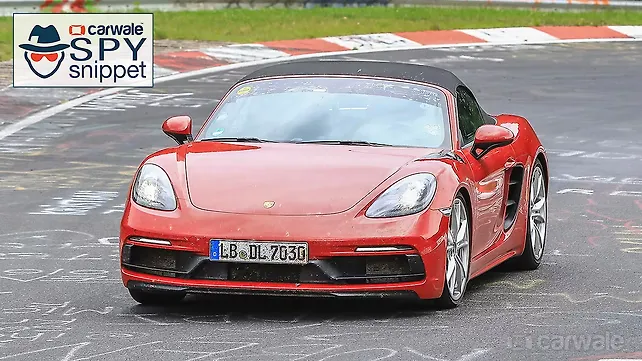 Porsche 718 Boxster GTS spotted testing Porsche 718 Boxster GTS spotted testing