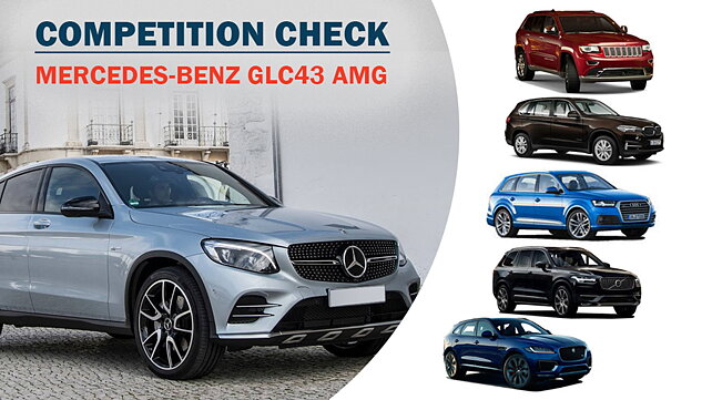 Mercedes-Benz GLC43 AMG coupe competition check