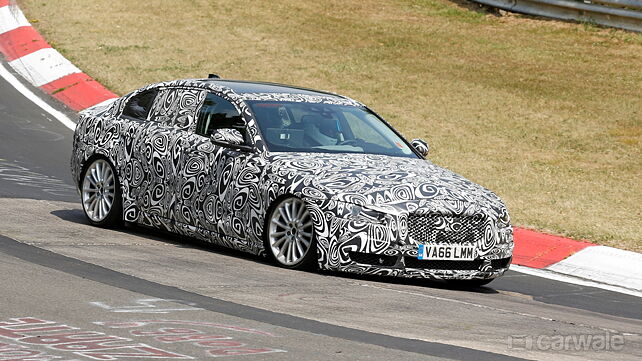 Jaguar XE long wheelbase spotted on test