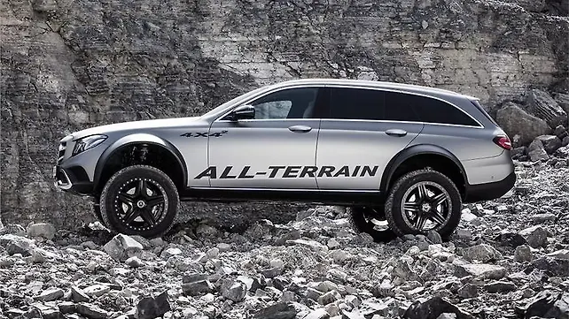 Mercedes-Benz E-Class all-terrain 4x4 concept revealed in pictures Mercedes-Benz E-Class all-terrain 4x4 concept revealed in pictures