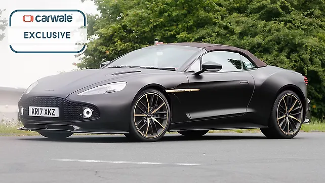 Aston Martin Vanquish Zagato Volante spied testing Aston Martin Vanquish Zagato Volante spied testing