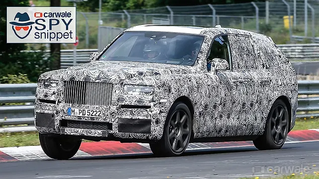 Rolls-Royce Cullinan spotted on the ’Ring Rolls-Royce Cullinan spotted on the ’Ring
