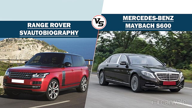 Spec comparison: Range Rover SVAutobiography Dynamic Vs Mercedes-Benz S-Class Maybach S600