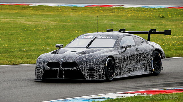 BMW gives a glimpse of the new M8 GTE