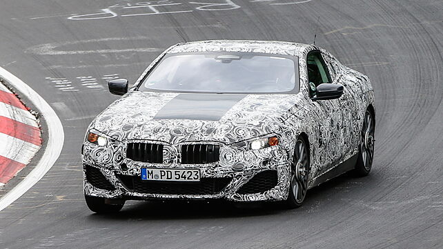 Upcoming BMW 8 Series spied at the Nurburgring