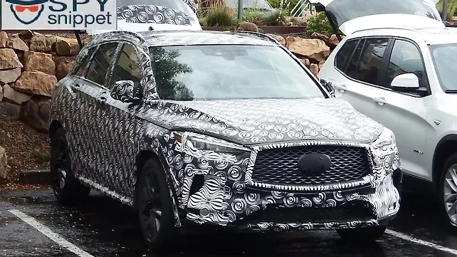 Infiniti QX50 interior spied in new spy pictures Infiniti QX50 interior spied in new spy pictures