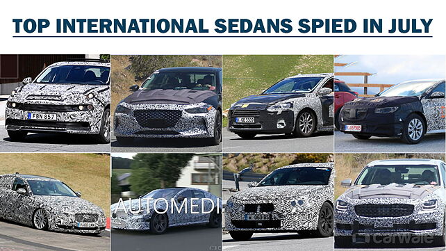 International sedans spotted testing in July