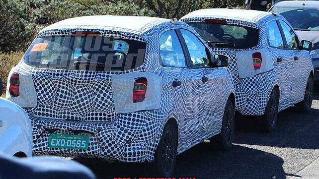 New Ford Figo spotted testing in Brazil