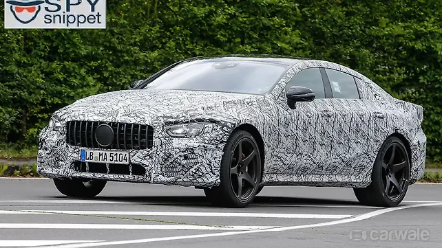 Mercedes AMG GT based sedan development continues Mercedes AMG GT based sedan development continues