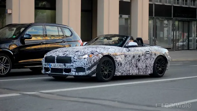 BMW Z4 spotted with top down for the first time BMW Z4 spotted with top down for the first time