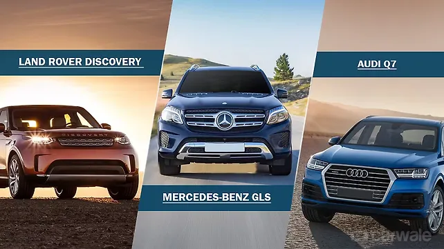 Spec Comparo: Land Rover Discovery vs Mercedes-Benz GLS vs Audi Q7 Spec Comparo: Land Rover Discovery vs Mercedes-Benz GLS vs Audi Q7