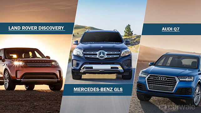 Spec Comparo: Land Rover Discovery vs Mercedes-Benz GLS vs Audi Q7