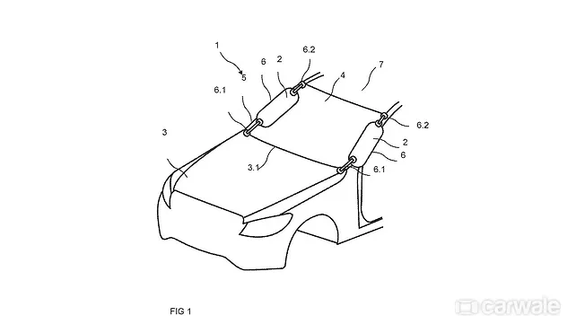 Mercedes-Benz patents A-pillar external airbag Mercedes-Benz patents A-pillar external airbag