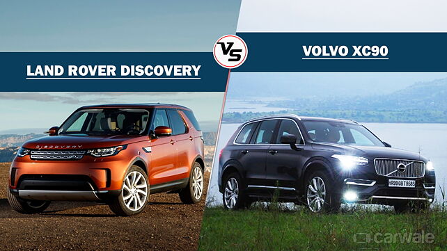 Spec Comparo: Land Rover Discovery 3.0 SE vs Volvo XC90 Inscription Luxury