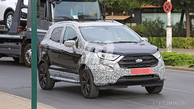 Ford EcoSport spied with minor tweaks – speculated to be ST variant