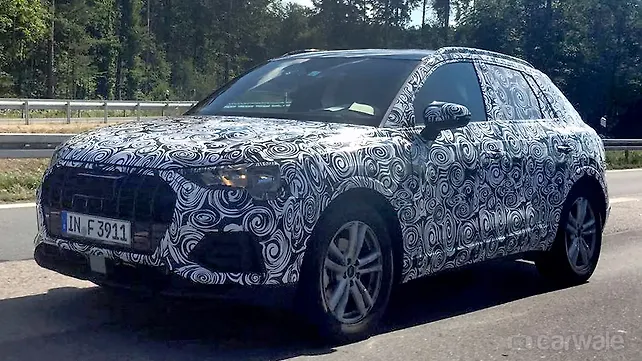 Second generation Audi Q3 spied on test Second generation Audi Q3 spied on test