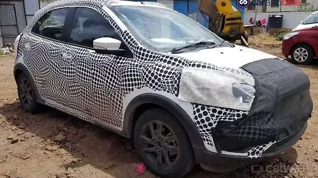 India-bound Ford Figo Cross spied India-bound Ford Figo Cross spied