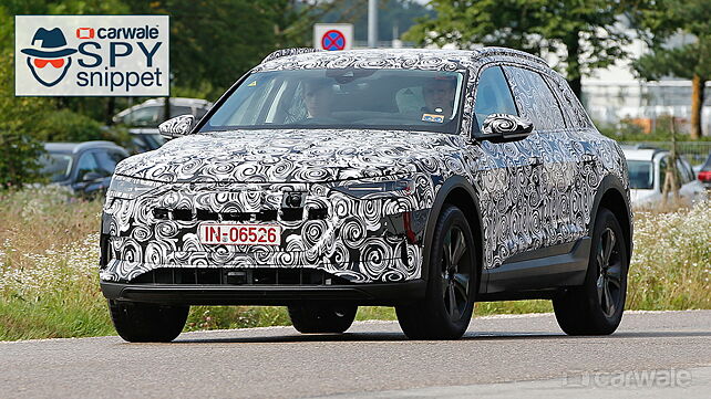 Audi e-tron spotted testing in Germany