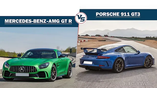 Das Duell! AMG GT R vs 911 GT3 Das Duell! AMG GT R vs 911 GT3