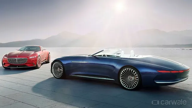 Mercedes-Maybach Vision 6 Cabriolet breaks cover at Pebble Beach Mercedes-Maybach Vision 6 Cabriolet breaks cover at Pebble Beach