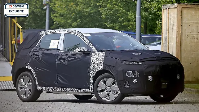 All-electric Hyundai Kona spied on test All-electric Hyundai Kona spied on test