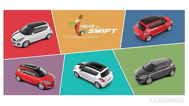 Maruti Suzuki Swift gets iCreate customisation options Maruti Suzuki Swift gets iCreate customisation options