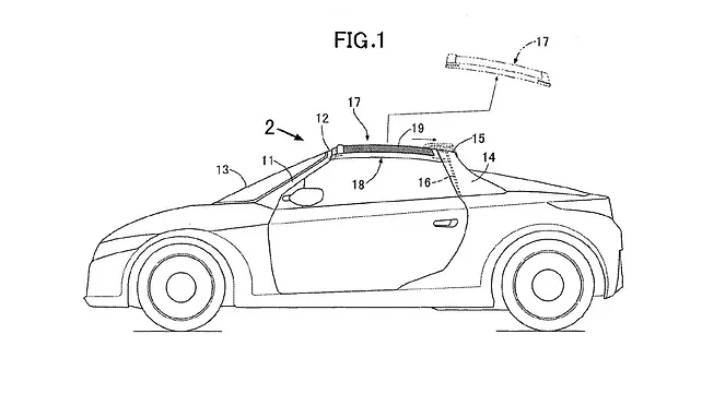 Honda patents new roof and interior design Honda patents new roof and interior design