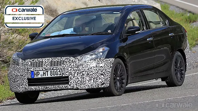 Exclusive! Maruti Suzuki Ciaz facelift spied testing Exclusive! Maruti Suzuki Ciaz facelift spied testing