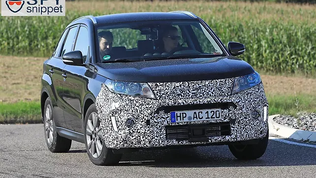 Suzuki Vitara Facelift spotted on test again Suzuki Vitara Facelift spotted on test again