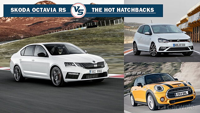 Skoda Octavia RS vs the Hot hatches