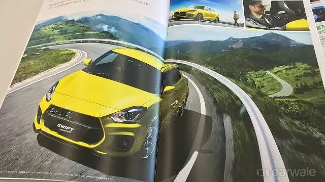 2018 Suzuki Swift Sport brochure leaked 2018 Suzuki Swift Sport brochure leaked