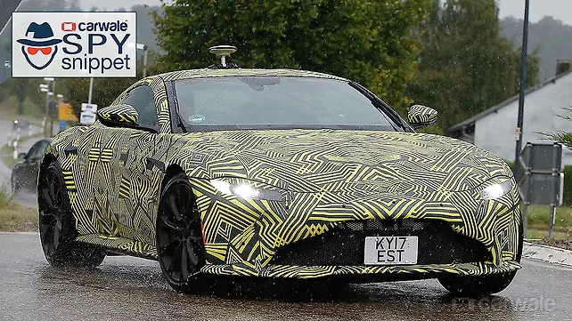 Next-gen Aston Martin Vantage shot testing in Germany Next-gen Aston Martin Vantage shot testing in Germany
