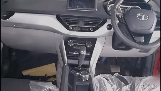Tata Nexon AMT spied Tata Nexon AMT spied