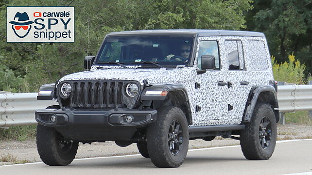 2018 Jeep Wrangler Rubicon Unlimited spotted with barely any camouflage