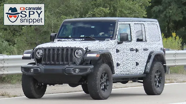2018 Jeep Wrangler Rubicon Unlimited spotted with barely any camouflage 2018 Jeep Wrangler Rubicon Unlimited spotted with barely any camouflage