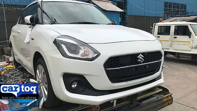 2018 Suzuki Swift hybrid spotted in India sans camouflage 2018 Suzuki Swift hybrid spotted in India sans camouflage