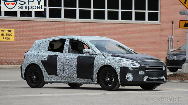 2019 Ford Focus spotted testing