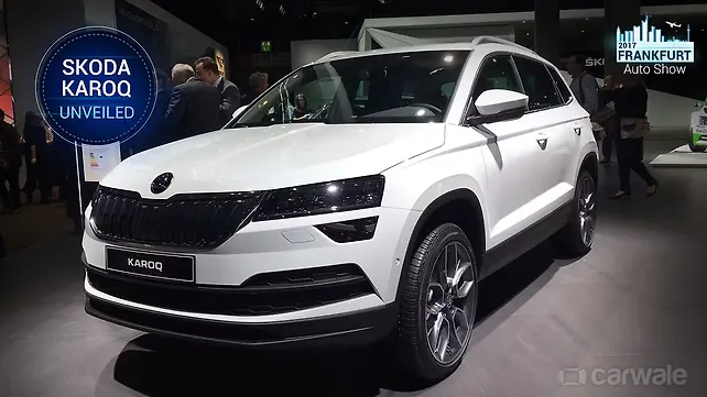 Frankfurt Auto Show 2017: India-bound Skoda Karoq revealed Frankfurt Auto Show 2017: India-bound Skoda Karoq revealed