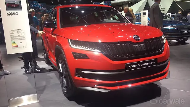 Frankfurt Motor Show 2017: Sportline trim adds pizazz to India-bound Kodiaq SUV Frankfurt Motor Show 2017: Sportline trim adds pizazz to India-bound Kodiaq SUV