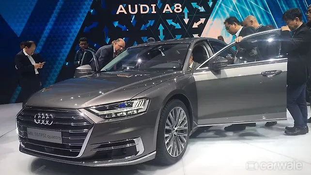 Frankfurt Motor Show 2017: Audi showcases A8 flagship sedan Frankfurt Motor Show 2017: Audi showcases A8 flagship sedan