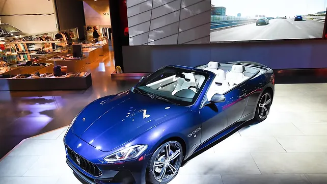 Frankfurt Motor Show 2017: Updated Maserati GranTurismo range showcased Frankfurt Motor Show 2017: Updated Maserati GranTurismo range showcased