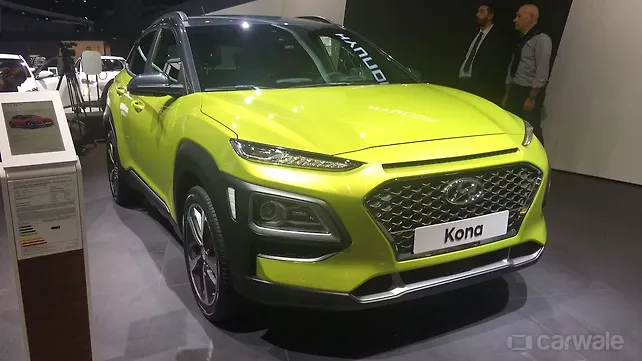 Frankfurt Motor Show 2017: India-bound Hyundai Kona revealed Frankfurt Motor Show 2017: India-bound Hyundai Kona revealed
