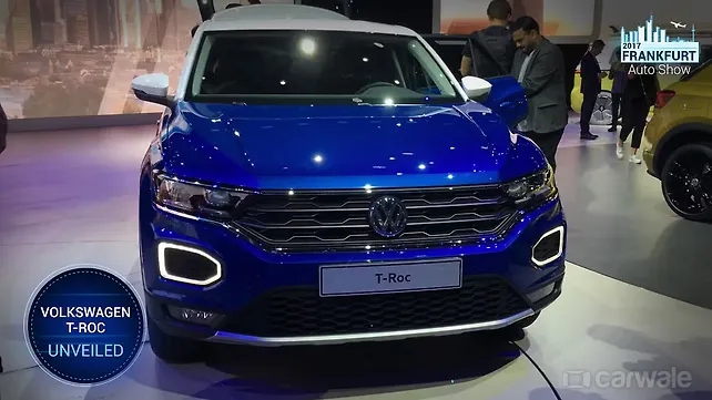 Frankfurt Motor Show 2017: Volkswagen T-Roc unveiled Frankfurt Motor Show 2017: Volkswagen T-Roc unveiled