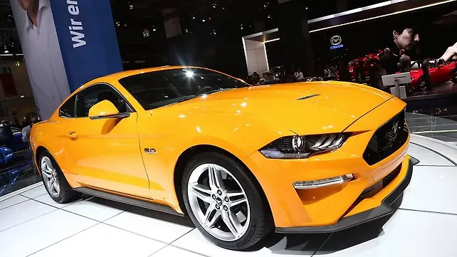 Frankfurt Motor Show 2017: European spec Ford Mustang storms in Frankfurt Motor Show 2017: European spec Ford Mustang storms in